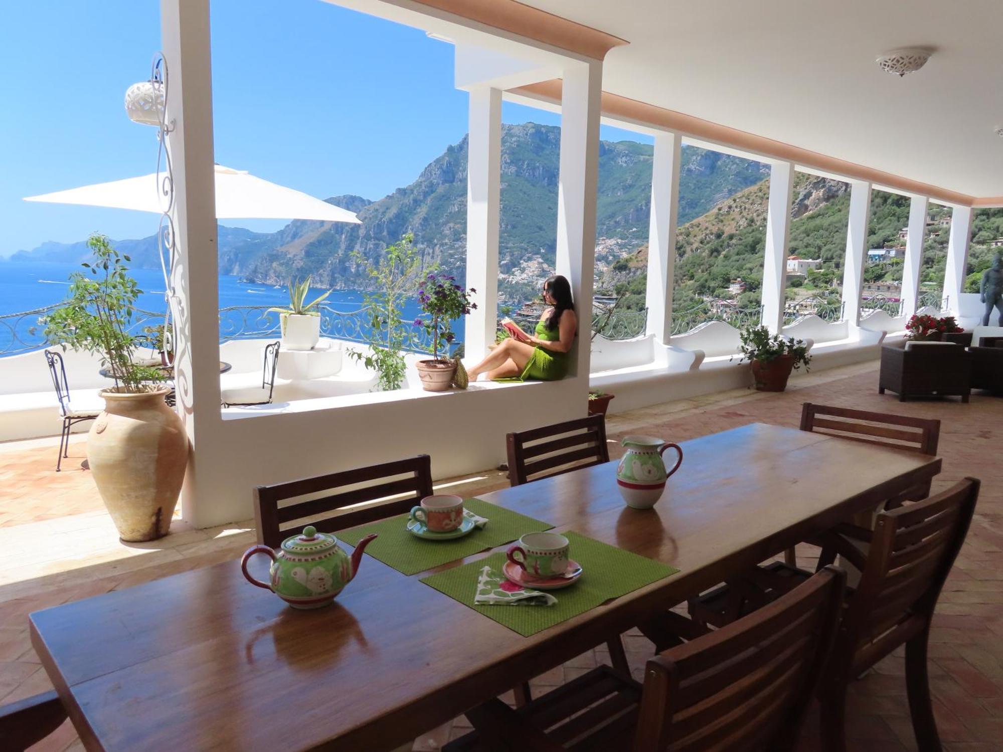 Villa Santa Chiara Positano Suites Exterior foto