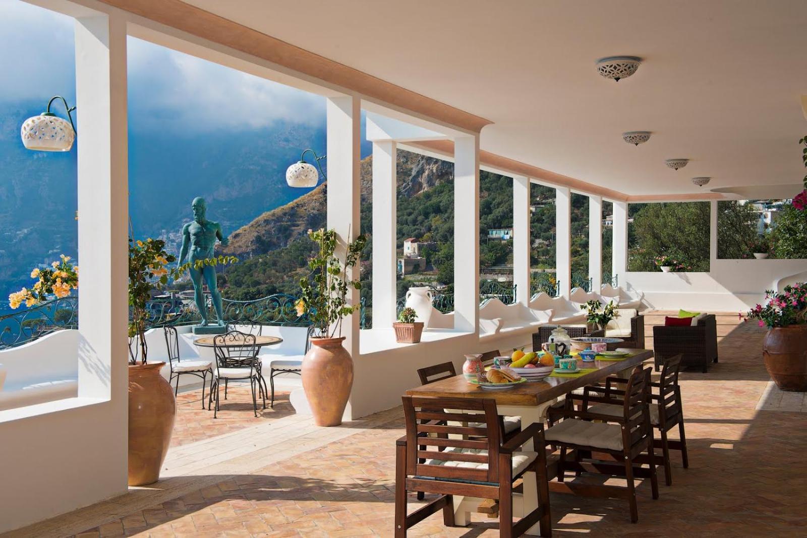 Villa Santa Chiara Positano Suites Exterior foto