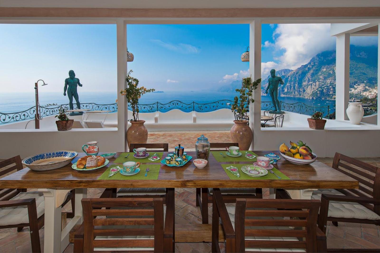 Villa Santa Chiara Positano Suites Exterior foto